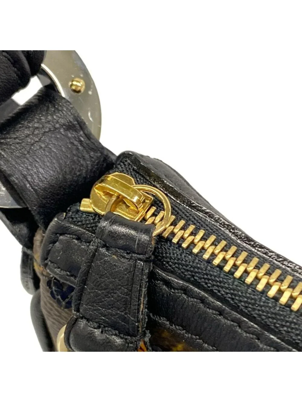 Louis Vuitton Handbag Monogram Eclipse Pochette Noir